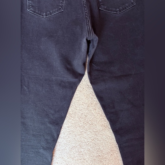 Abercrombie & Fitch Curve Love High Rise Skinny Black Jeans - Picture 6 of 6